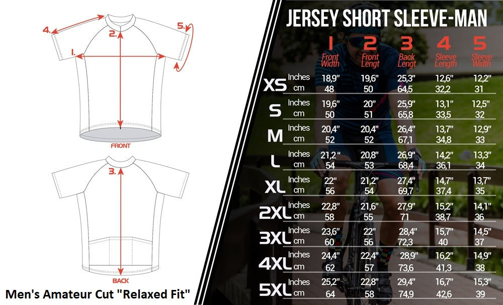 2024 JFG Amateur Cut Cycling Jersey