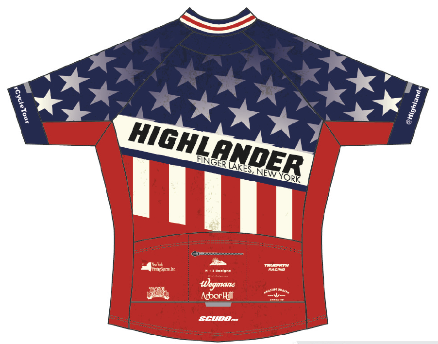 2021 HCT "Stars & Stripes" Race Cut Cycling Jersey