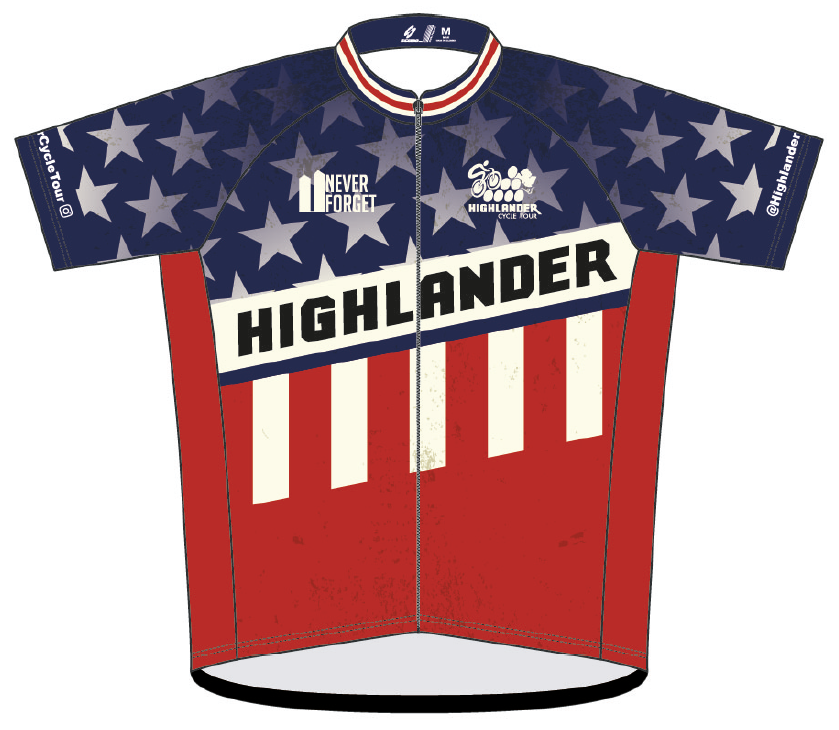2021 HCT "Stars & Stripes" Amateur Cut Cycling Jersey