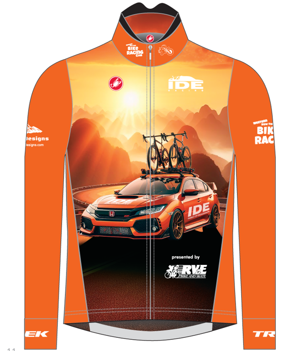 Ide Racing Thermal Jacket by Castelli