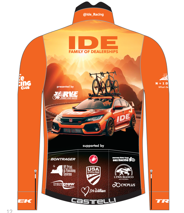 Ide Racing Thermal Jacket by Castelli