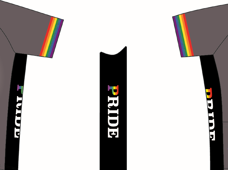 Pride "ROC Grey" Amateur Cut Cycling Jersey