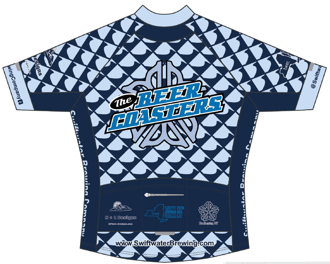 Beer Coasters Race Cut Cycling Jersey