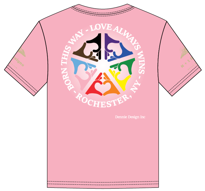 PRIDE "ROC Pink" Cooling Performance Crew T-Shirt