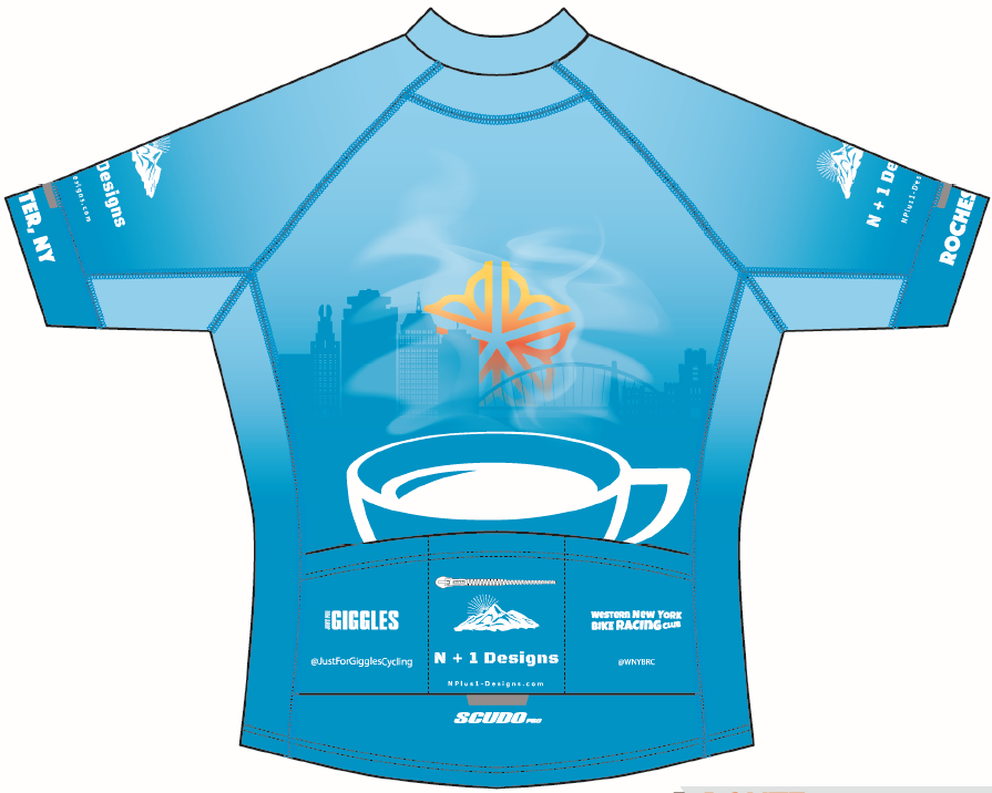 Coffee Ride Race Cut Cycling Jersey