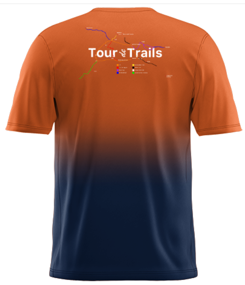 Tour de Trails Cooling Performance Crew T-Shirt