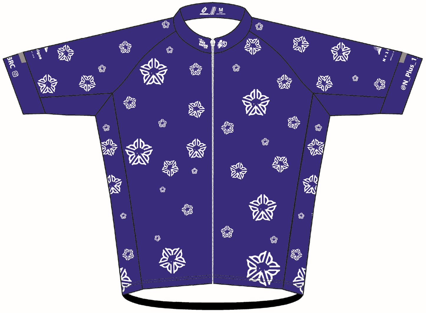 ROC BB BW Race Cut Cycling Jersey