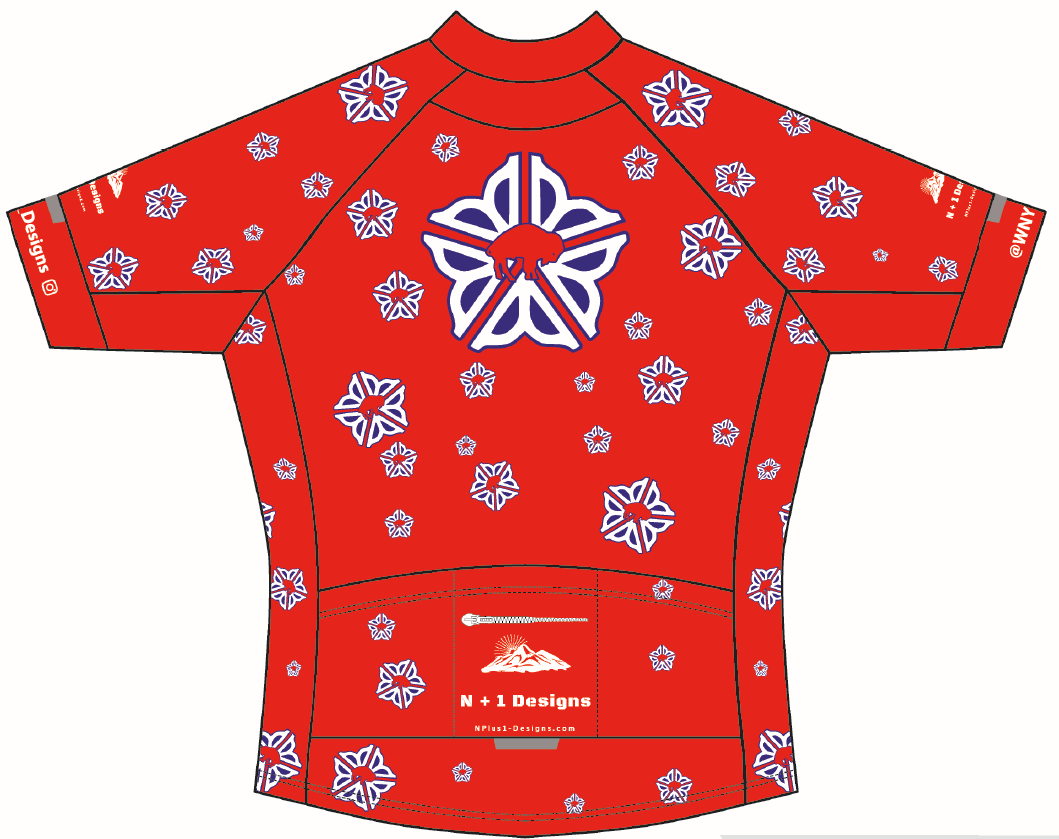 ROC BB RWB Race Cut Cycling Jersey