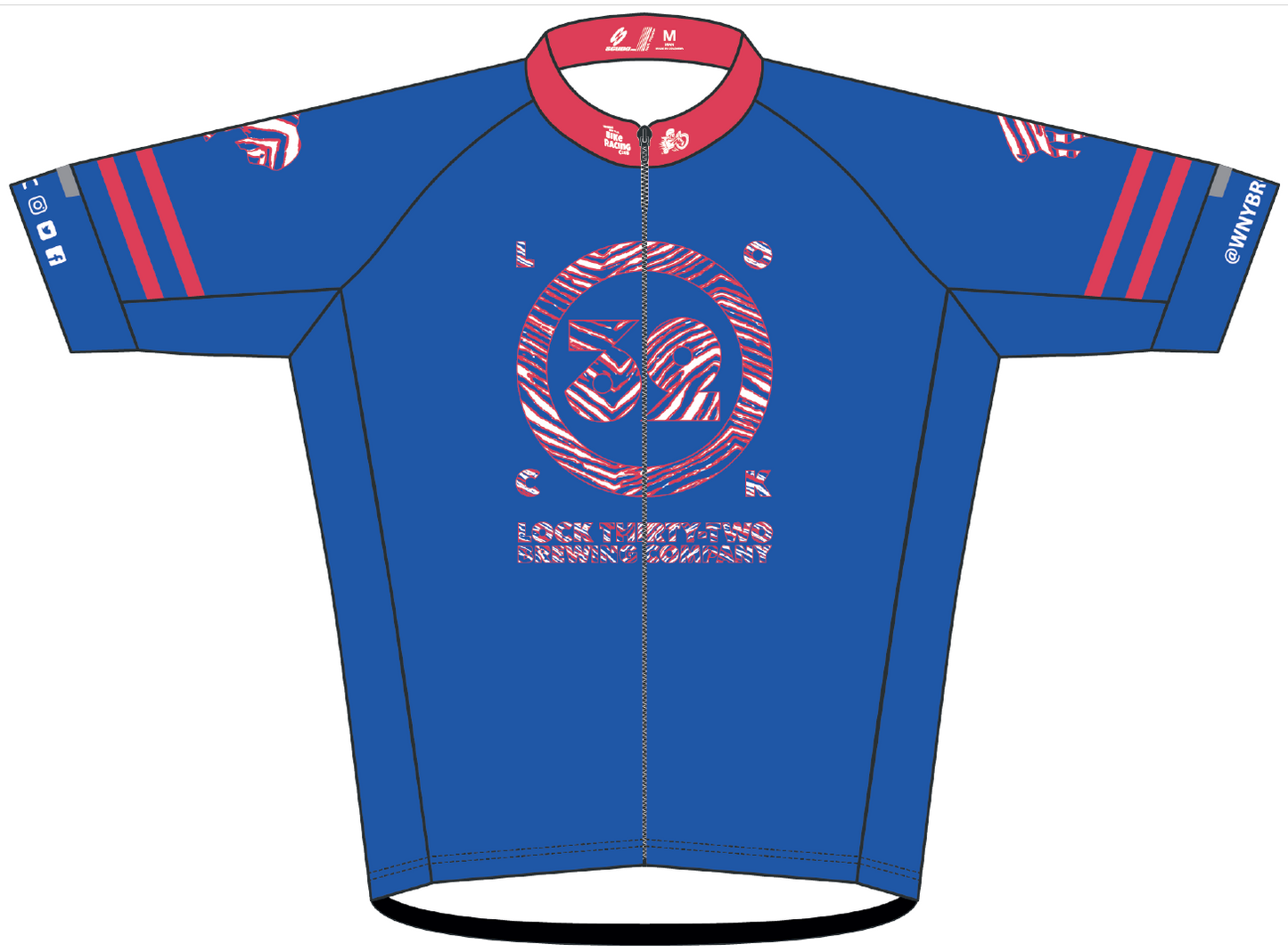 L32BC BB Away Race Cut Cycling Jersey