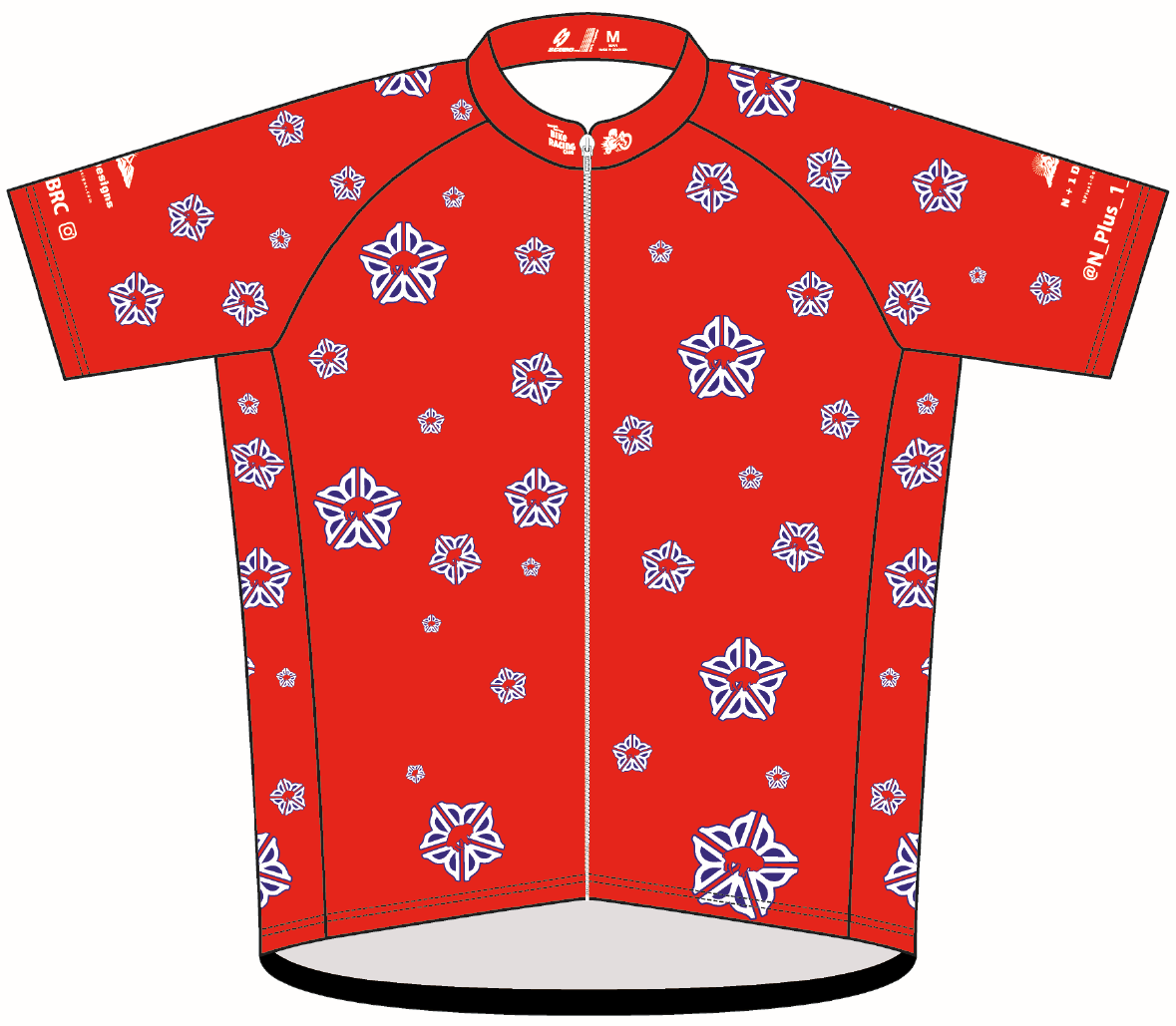 ROC BB RWB Amateur Cut Cycling Jersey