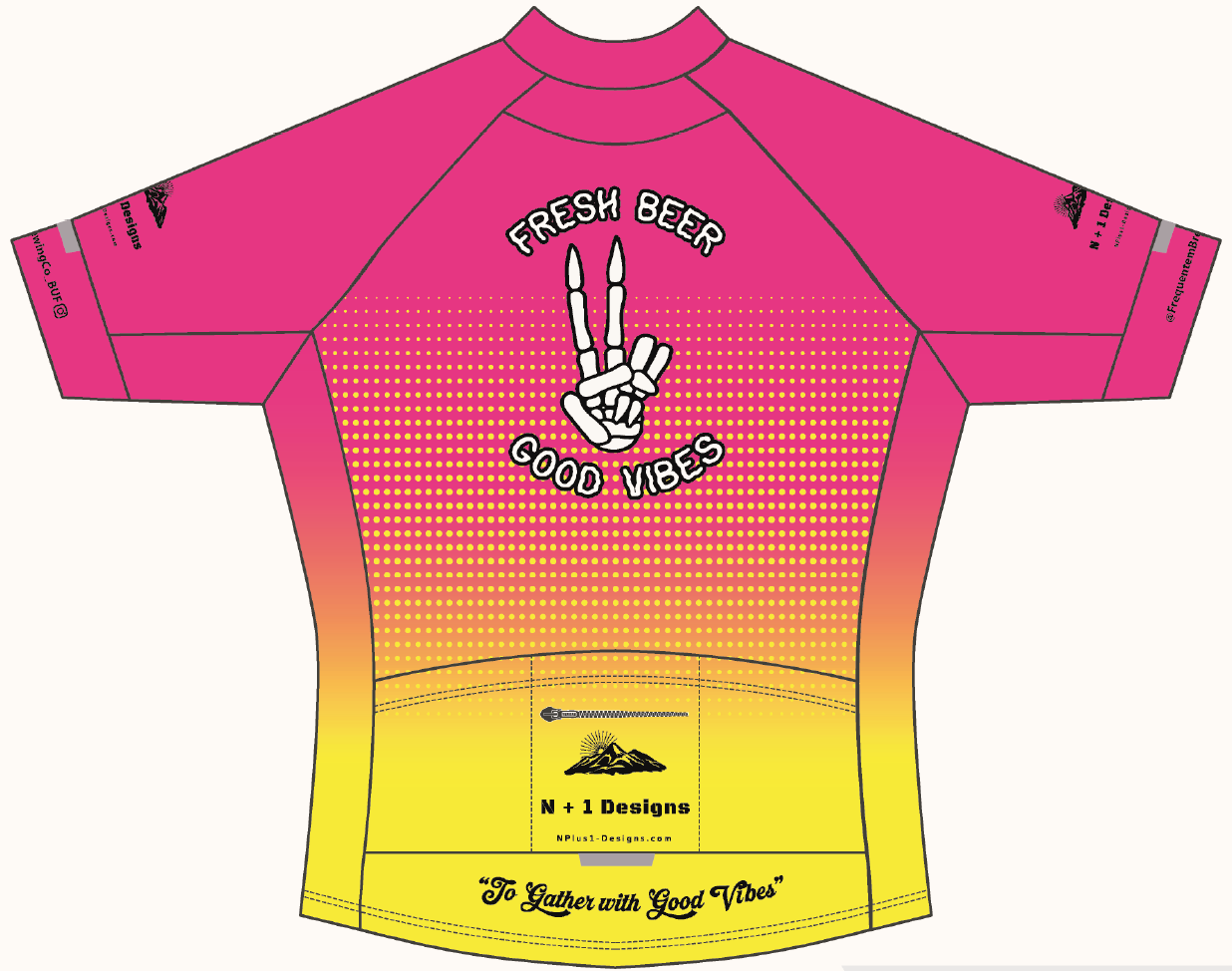 Frequentem Race Cut Cycling Jersey