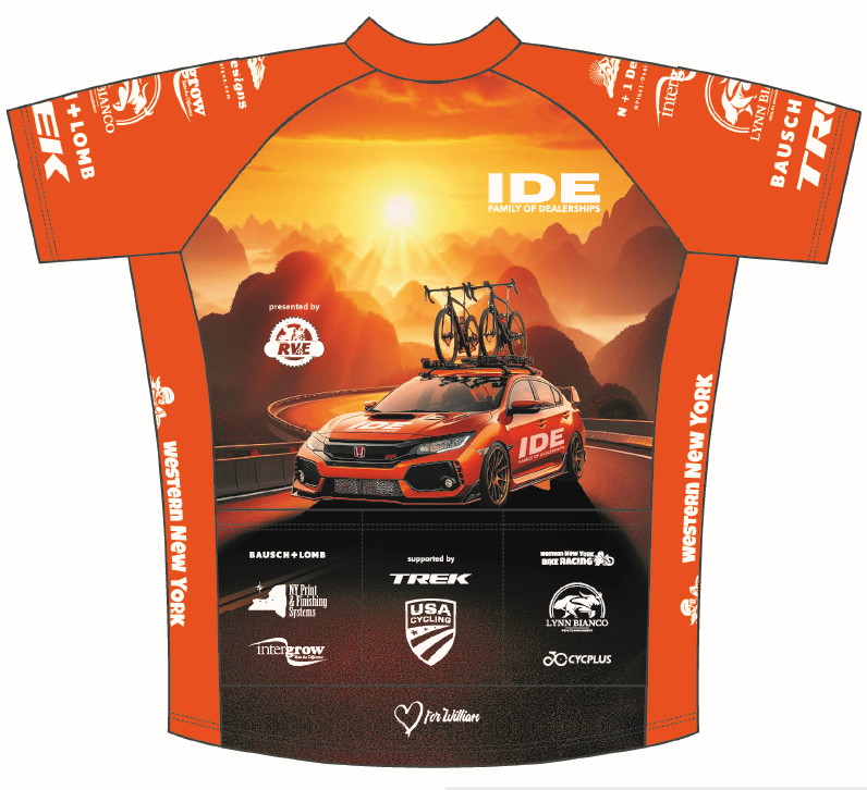2024 "Ide Racing" Amateur Cut Cycling Jersey