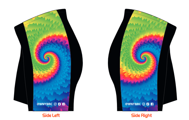 3HB "Tie-Dye" Triathlon Shorts