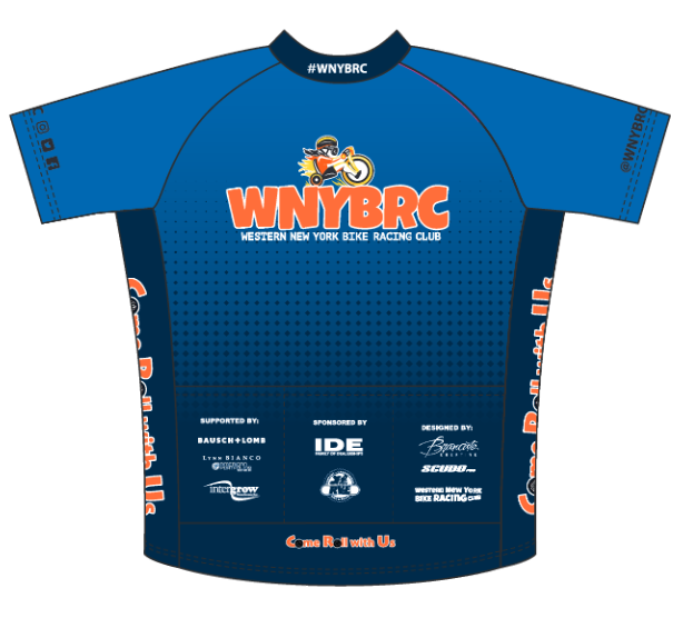 WNYBRC Amateur Cut Cycling Jersey