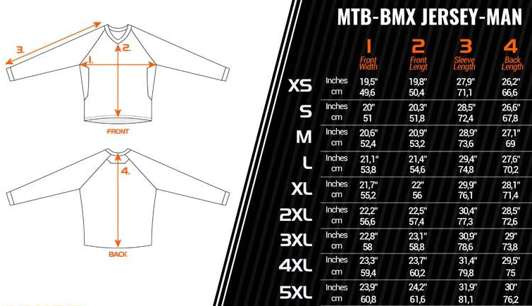 3HB "Blue Fade" MTB Short Sleeve Jersey