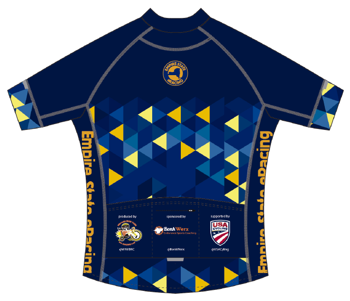 Empire State eRacing Race Cut Cycling Jersey