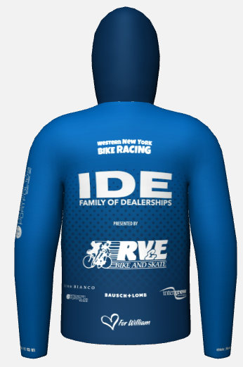Blue "Ide Racing" Team Hoodie - Overstock