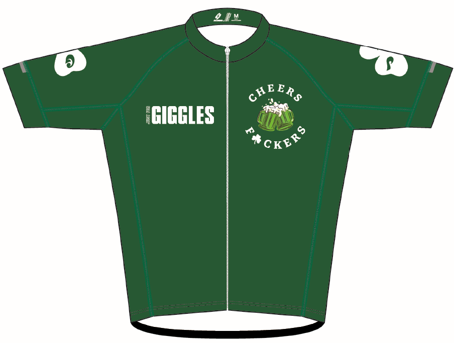 JFG St Patty's Race Cut Cycling Jersey