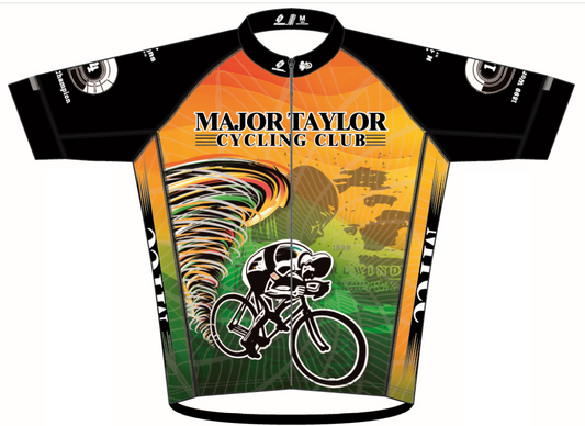 Major Taylor "Whirlwind" Race Cut Cycling Jersey