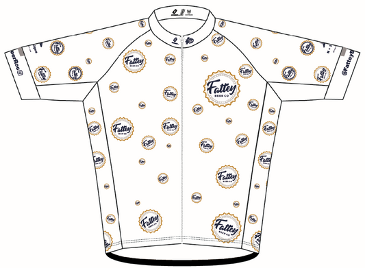Fattey Beer Co (Blue) Race Cut Cycling Jersey