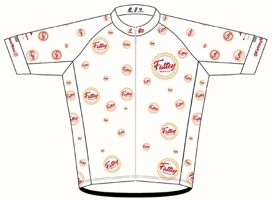 Fattey Beer Co (Maroon) Race Cut Cycling Jersey