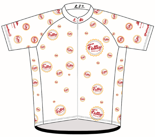 Fattey Beer Co (Maroon) Amateur Cut Cycling Jersey