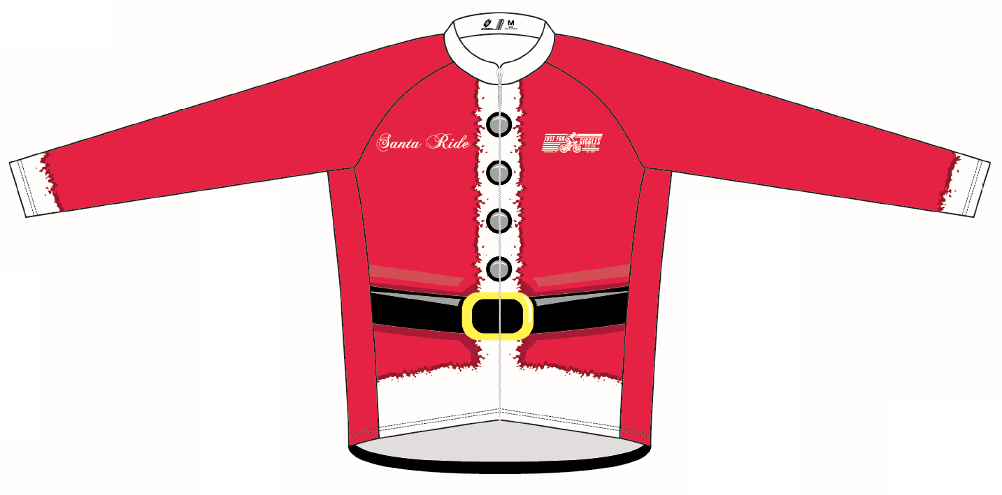 JFG Santa Ride Thermal Jersey