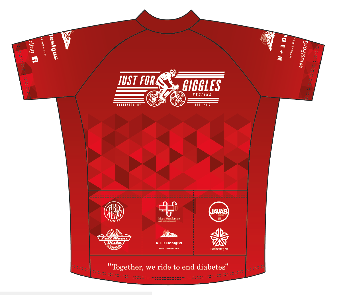 JFG TdC Amateur Cut Cycling Jersey