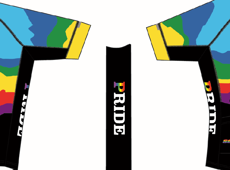 PRIDE "Mountains" Race Cut Cycling Jersey