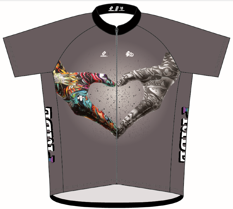 Pride "Heart Hand" Amateur Cut Cycling Jersey