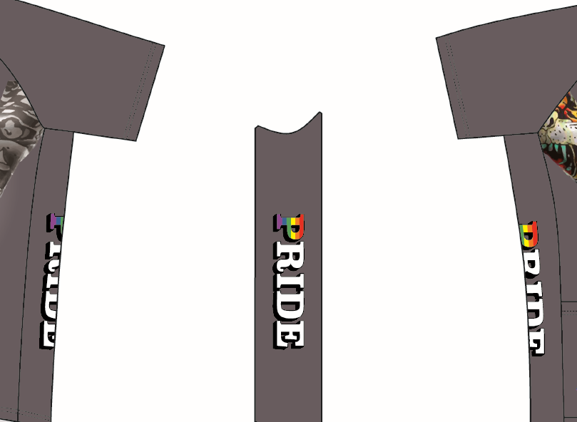 Pride "Heart Hand" Amateur Cut Cycling Jersey