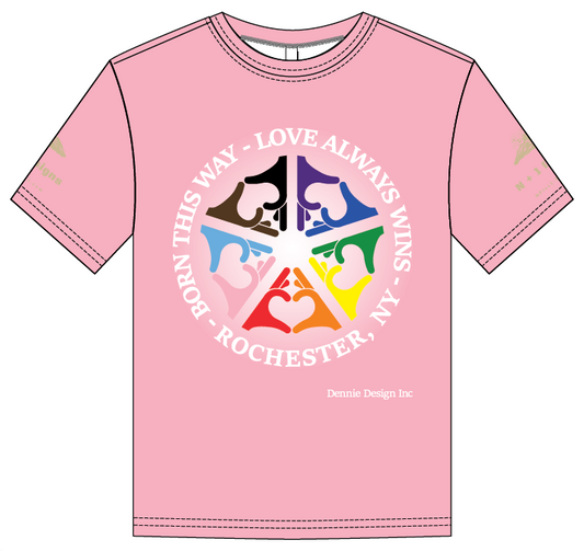 PRIDE "ROC Pink" Cooling Performance Crew T-Shirt