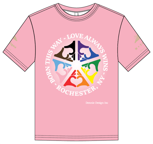 PRIDE ROC "Pink" Cooling Performance Crew T-Shirt