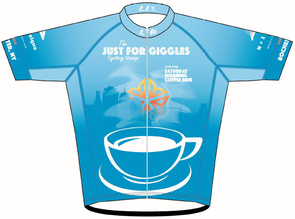Coffee Ride Race Cut Cycling Jersey