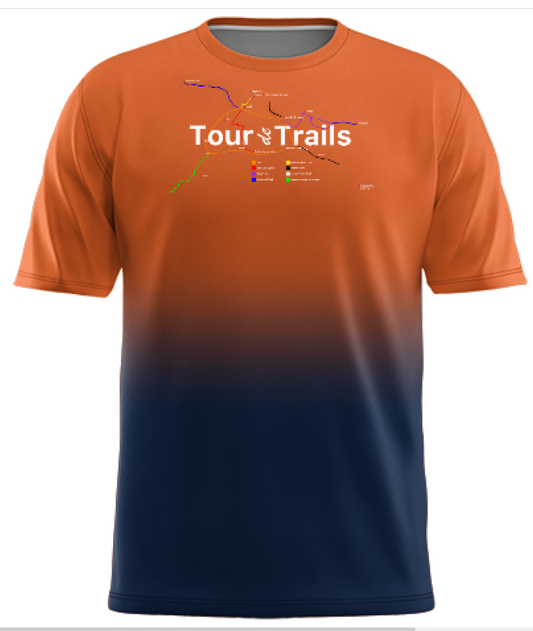 Tour de Trails Cooling Performance Crew T-Shirt