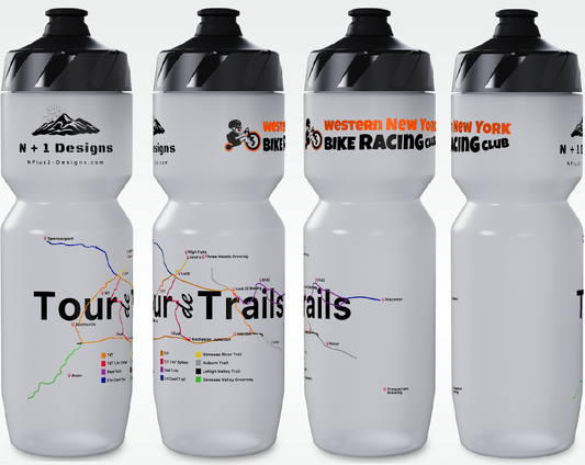 Tour de Trails 26oz VODA Water Bottle