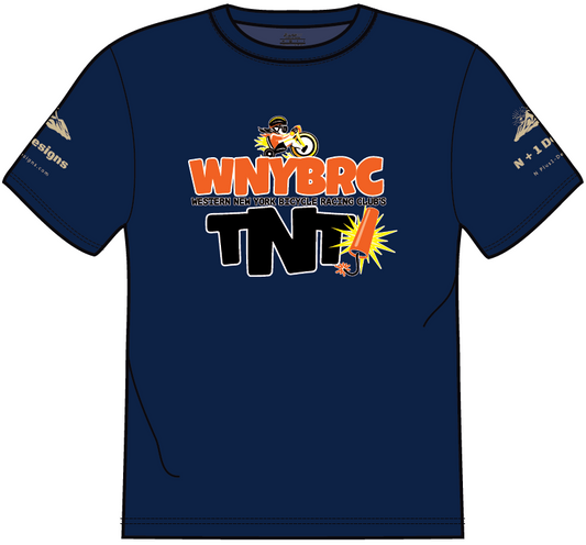 TNT "Navy" Cooling Performance Crew T-Shirt