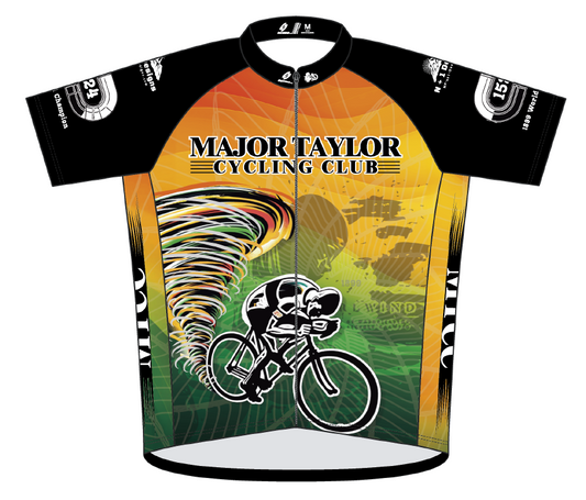 Major Taylor "Whirlwind" Amateur Cut Cycling Jersey