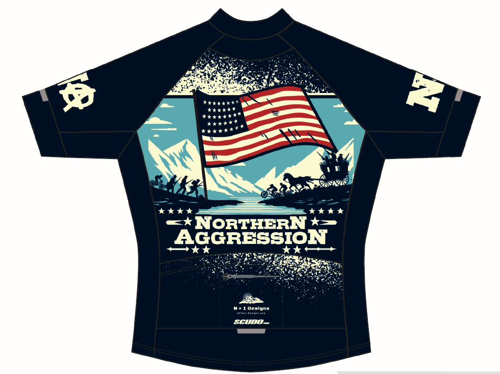 Northern Aggression "Pro" Race Cut Road Cycling Jersey