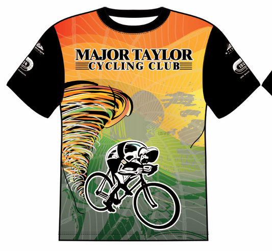 Major Taylor "Whirlwind" Cooling Performance Crew T-Shirt