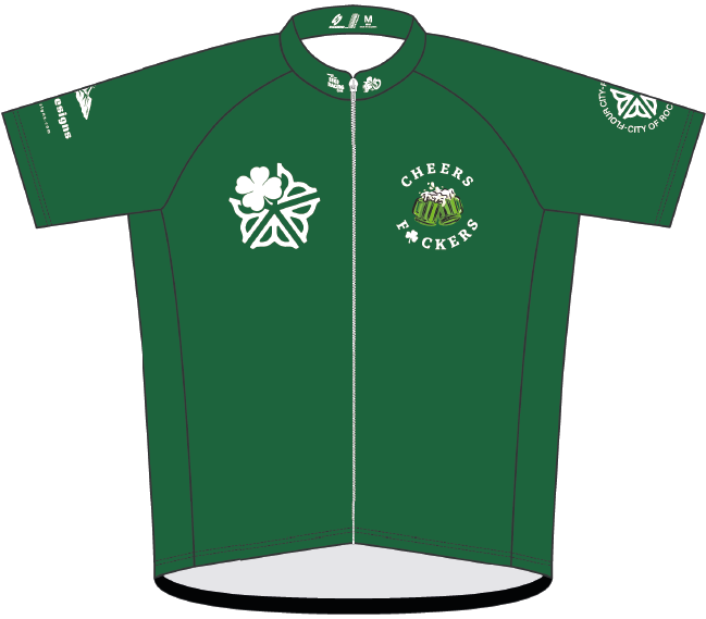 ROC Cheers F☘️ckers Amateur Cut Cycling Jersey