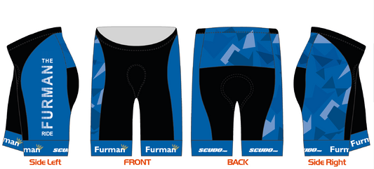 Furman Cycling Shorts