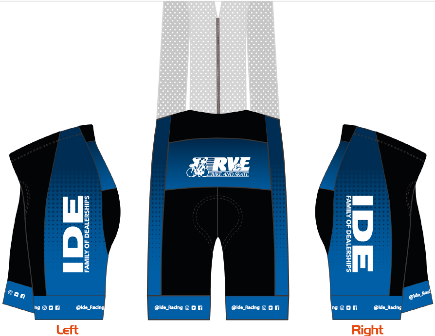 2022 "Ide Racing" Cycling Bib Shorts