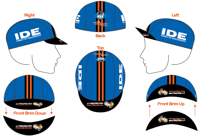 2021 "Ide Racing" Cycling Cap