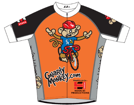Gnarly Monkey Race Cut Cycling Jersey