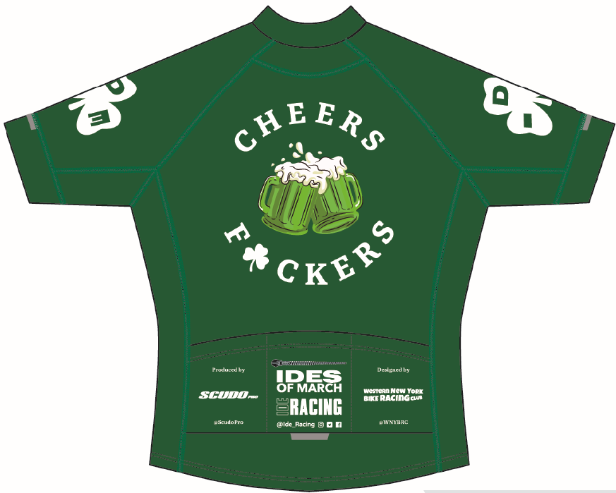 Ide St Patty's Race Cut Cycling Jersey