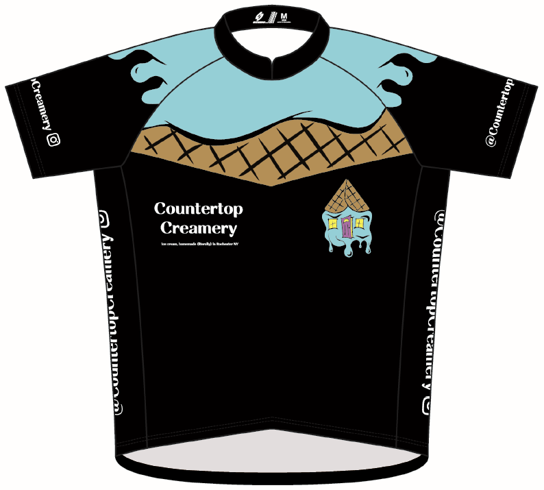 Countertop Creamery Amateur Cut Cycling Jersey