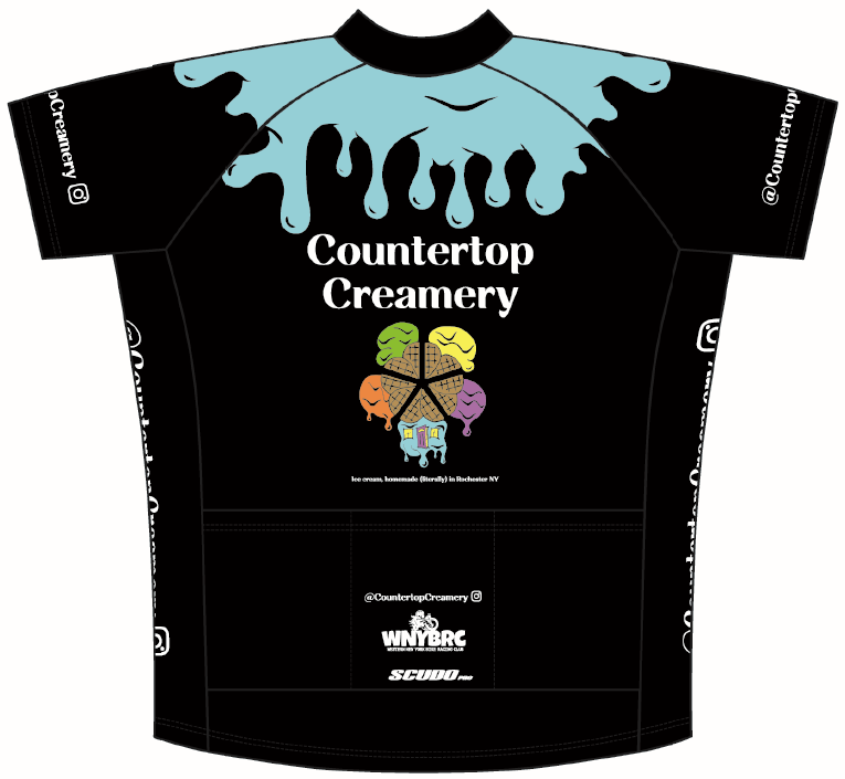 Countertop Creamery Amateur Cut Cycling Jersey